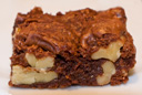 Vers stukje brownies